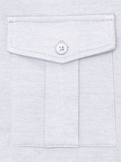 Men's Lapel Polo Solid Color Long Sleeve Polo Shirt Shello Creative Boutique