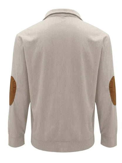 Men's Casual Outdoor Jacket Casual Stand Collar Long Sleeve Sweatshirt - Shello's Creative Boutique
