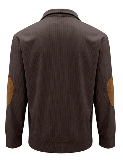 Men's Casual Outdoor Jacket Casual Stand Collar Long Sleeve Sweatshirt - Shello's Creative Boutique