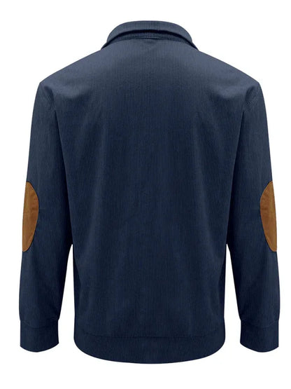 Men's Casual Outdoor Jacket Casual Stand Collar Long Sleeve Sweatshirt - Shello's Creative Boutique