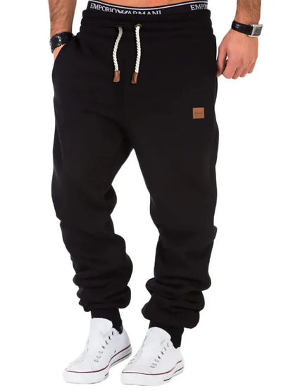 Men's elastic waist sports casual trousers and sweatpants - Shello's Creative Boutique