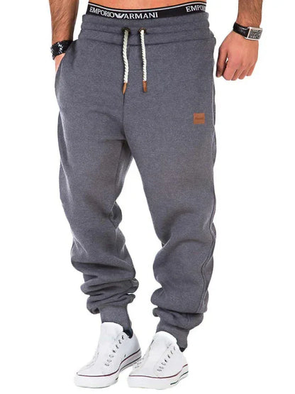 Men's elastic waist sports casual trousers and sweatpants - Shello's Creative Boutique