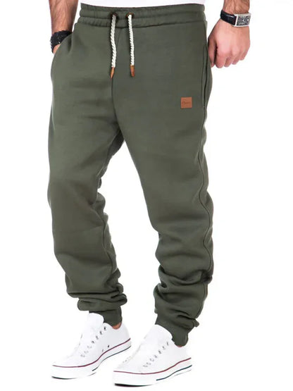 Men's elastic waist sports casual trousers and sweatpants - Shello's Creative Boutique