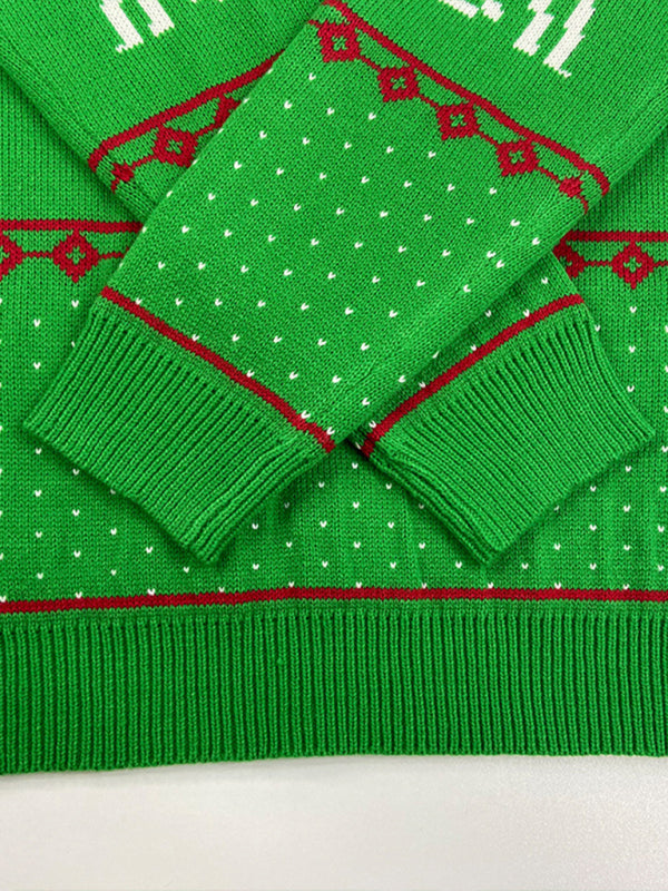 Men's knitted Christmas loose sweater Shello's Creative Boutique