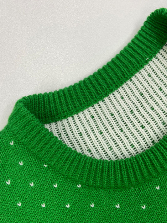 Men's knitted Christmas loose sweater Shello's Creative Boutique