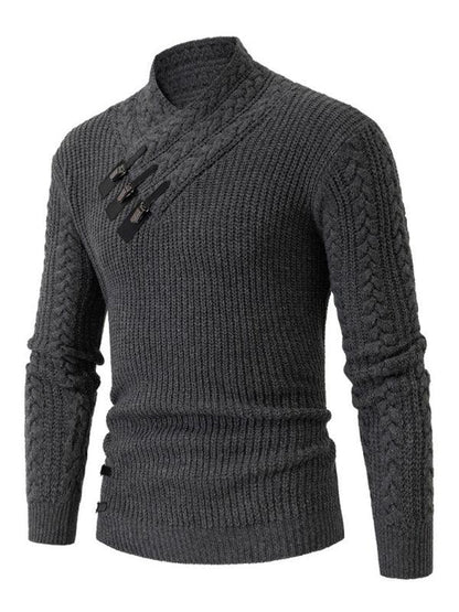 Men's Cable Knit Sleeveless Sweater - Shello's Creative Boutique