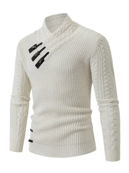 Men's Cable Knit Sleeveless Sweater - Shello's Creative Boutique
