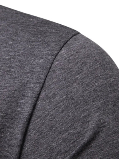 Eprolo Men's New Fitness Cycling Elastic Mask Skull Print Hooded Pullover Long-Sleeved T-Shirt - Shello's Creative Boutique