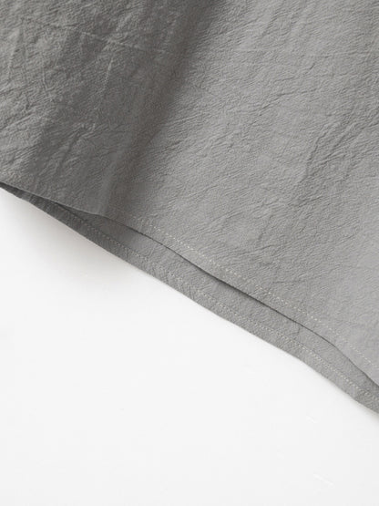 New Fashion Retro Stand Collar Slim Fit Casual Long Sleeve Shirt Shello Creative Boutique