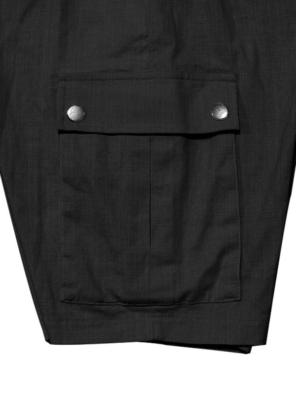 Casual Men's Slim Drawstring Shorts Thin Quarter Pants Cargo Shorts Shello's Creative Boutique