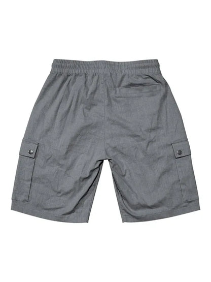 Casual Men's Slim Drawstring Cargo Shorts – Your Go-To for Spring and Summer Comfort! - Shello's Creative Boutique