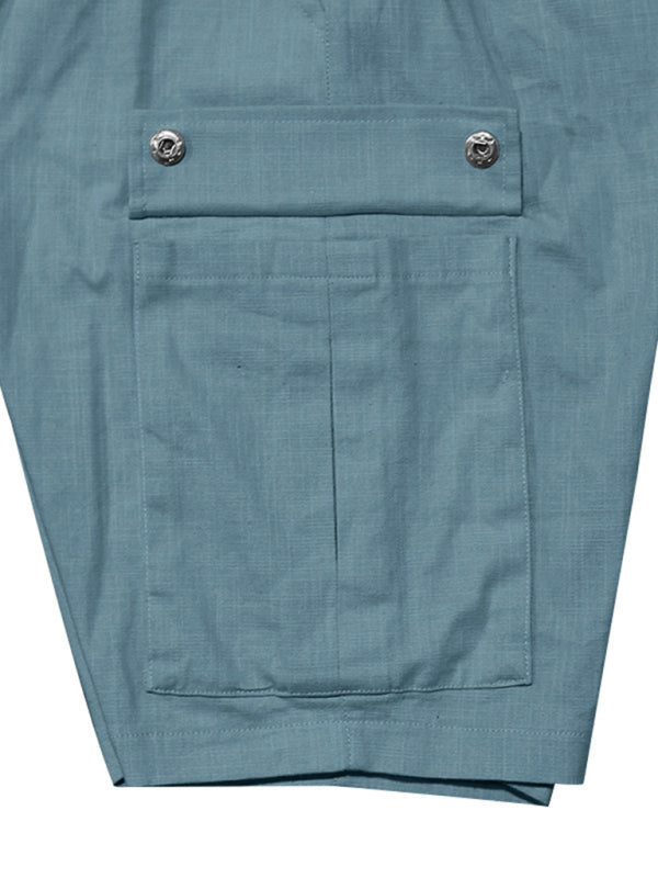 Casual Men's Slim Drawstring Shorts Thin Quarter Pants Cargo Shorts Shello's Creative Boutique