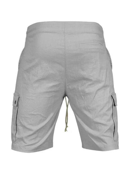 Casual Men's Slim Drawstring Cargo Shorts – Your Go-To for Spring and Summer Comfort! - Shello's Creative Boutique