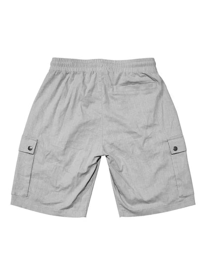 Casual Men's Slim Drawstring Cargo Shorts – Your Go-To for Spring and Summer Comfort! - Shello's Creative Boutique