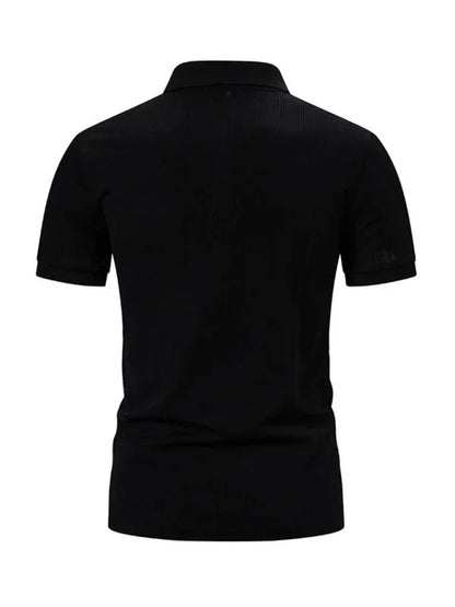 Men's New Casual Pit Lapel POLO Shirt - Shello's Creative Boutique