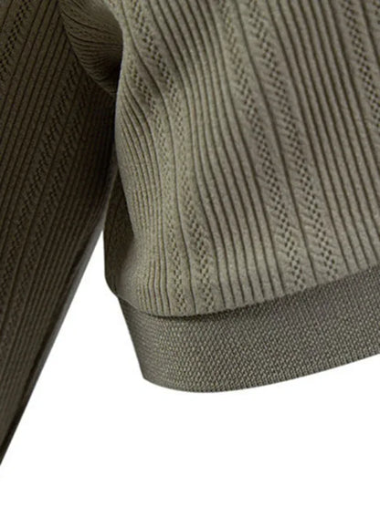 Men's New Casual Pit Lapel POLO Shirt - Shello's Creative Boutique