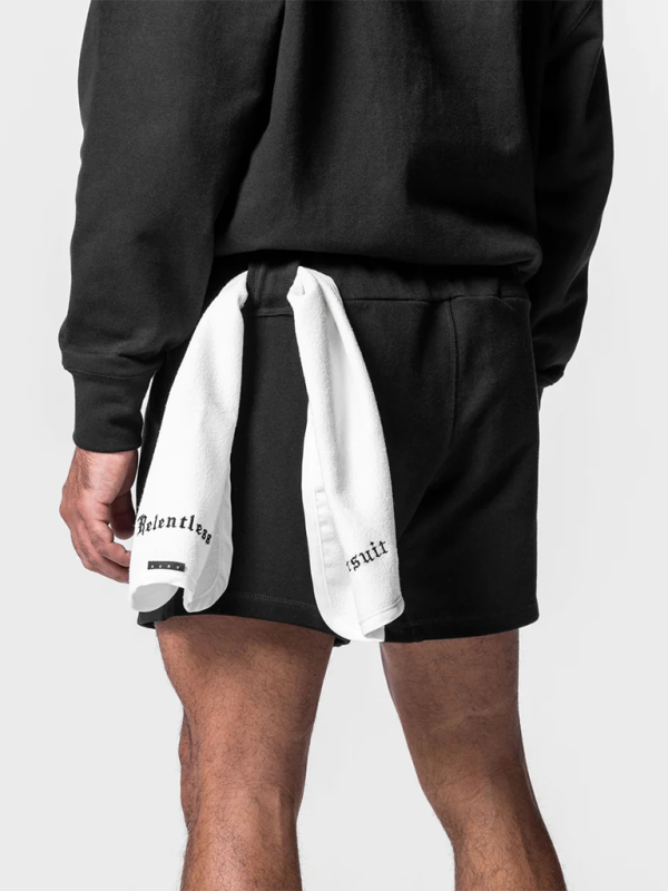 Men's sports and leisure retro loose training running embroidered versatile shorts Shello's Creative Boutique