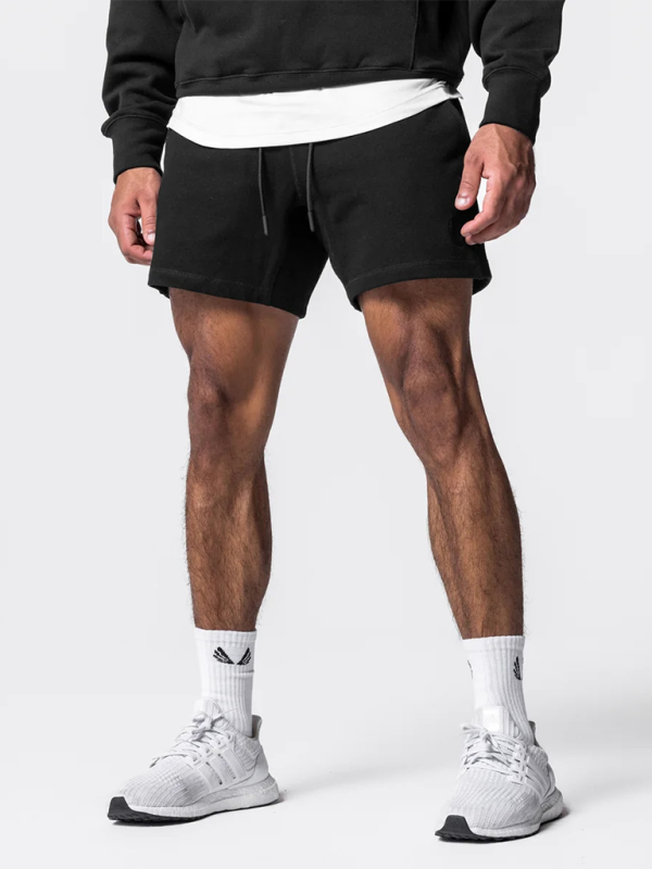 Men's sports and leisure retro loose training running embroidered versatile shorts Shello's Creative Boutique