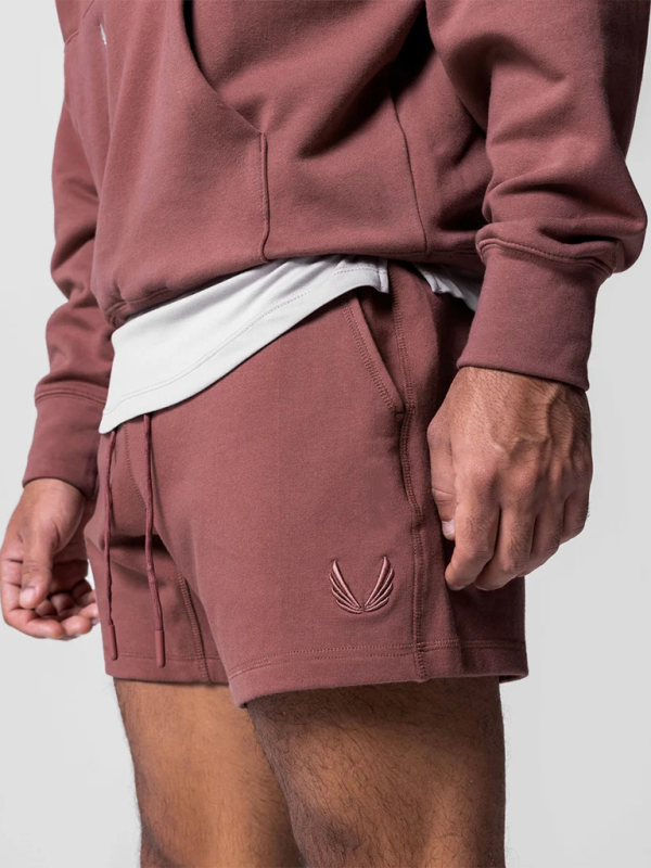 Men's sports and leisure retro loose training running embroidered versatile shorts Shello's Creative Boutique
