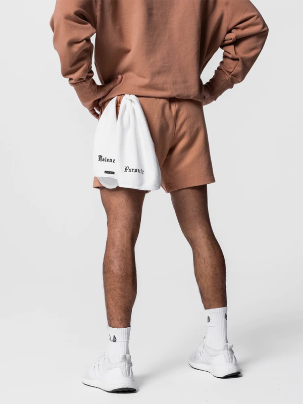 Men's sports and leisure retro loose training running embroidered versatile shorts Shello's Creative Boutique