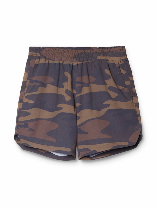 Men's fake two-piece trousers multi-pocket running training sports shorts Shello's Creative Boutique