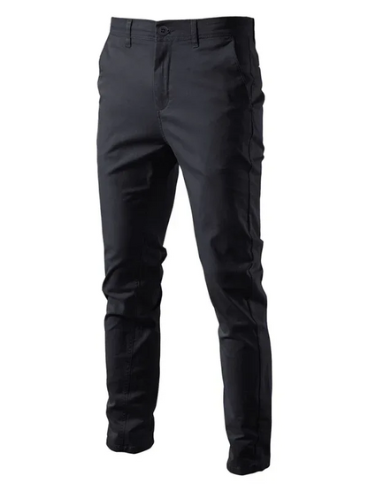 Men's Casual Solid Color Pants for Everyday Style - Shello's Creative Boutique