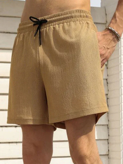 Men's Casual Sports Quick-Dry Double-Layer Woven Shorts - Shello's Creative Boutique
