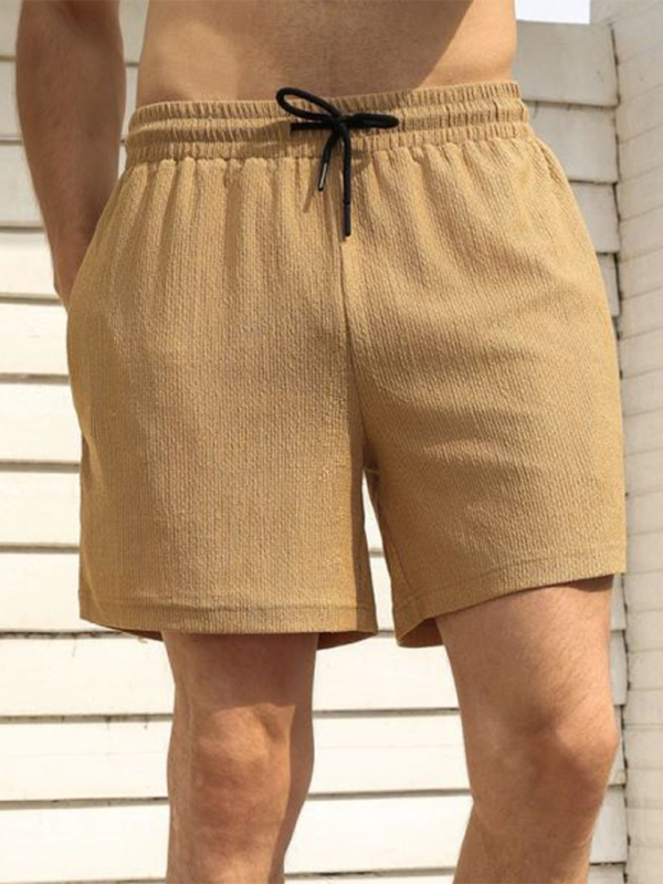Men's casual sports shorts running shorts quick-drying lined double-layer woven shorts Shello's Creative Boutique