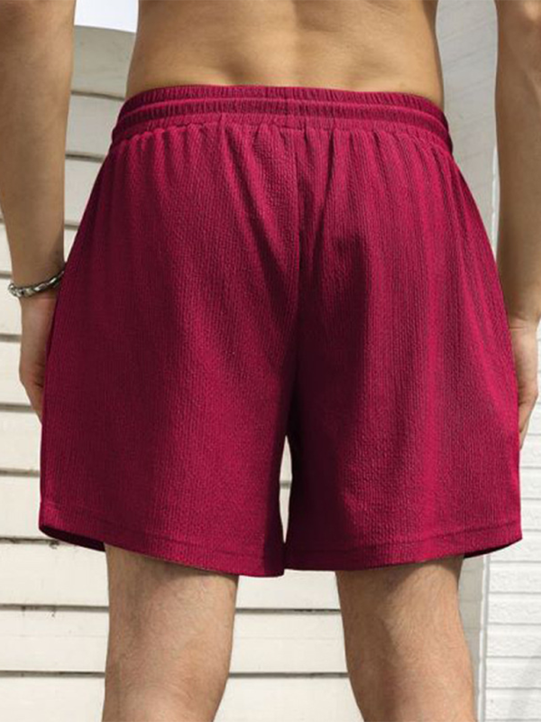 Men's casual sports shorts running shorts quick-drying lined double-layer woven shorts Shello's Creative Boutique