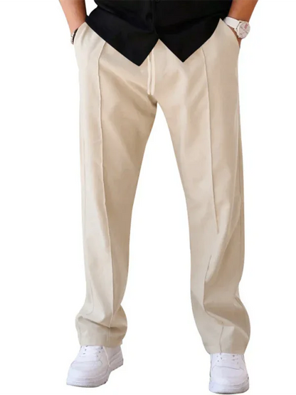 Men's loose straight sports casual trousers - Shello's Creative Boutique
