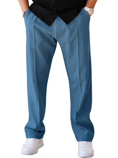 Men's loose straight sports casual trousers - Shello's Creative Boutique