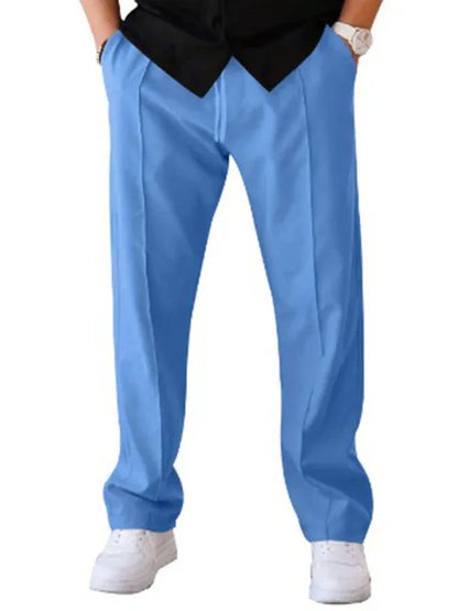 Men's loose straight sports casual trousers - Shello's Creative Boutique