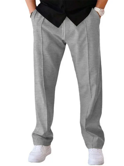 Men's loose straight sports casual trousers - Shello's Creative Boutique