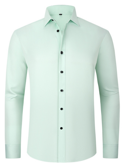 Men's non-iron wrinkle-resistant long-sleeve shirt Shello Creative Boutique