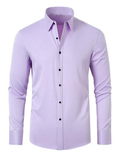Men's non-iron wrinkle-resistant long-sleeve shirt Shello Creative Boutique
