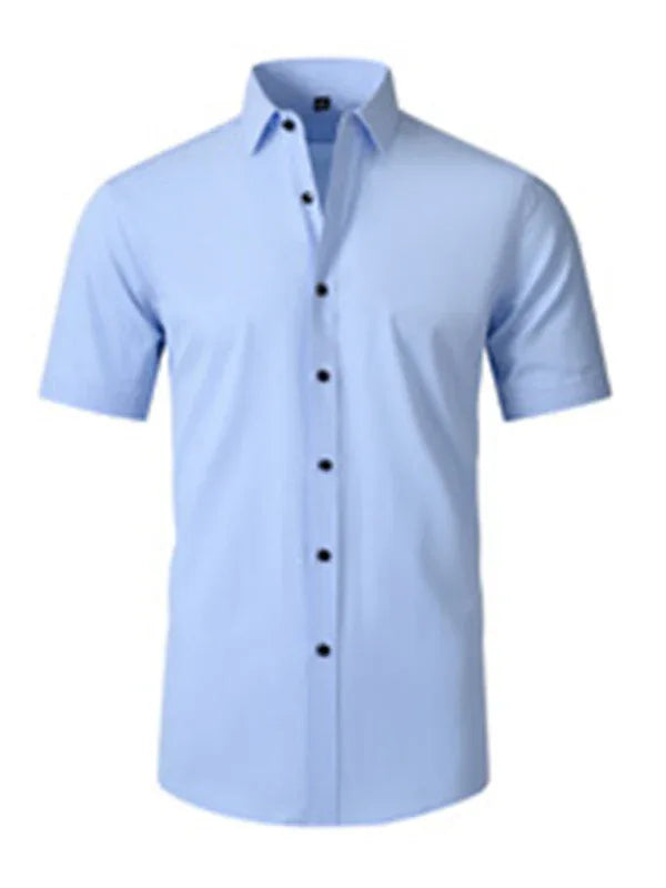 Men's Wrinkle-Resistant Shirt for Effortless Style and Comfort - Shello's Creative Boutique