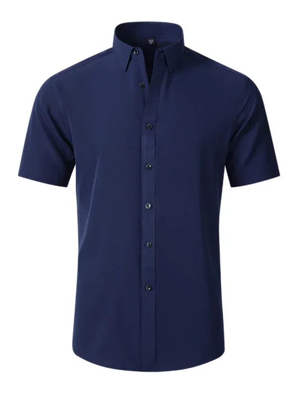 Men's Wrinkle-Resistant Shirt for Effortless Style and Comfort - Shello's Creative Boutique