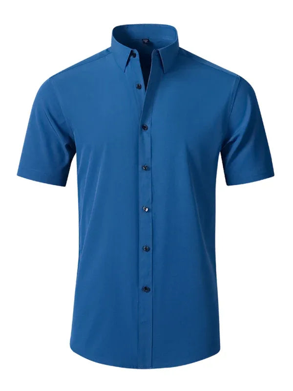 Men's Wrinkle-Resistant Shirt for Effortless Style and Comfort - Shello's Creative Boutique
