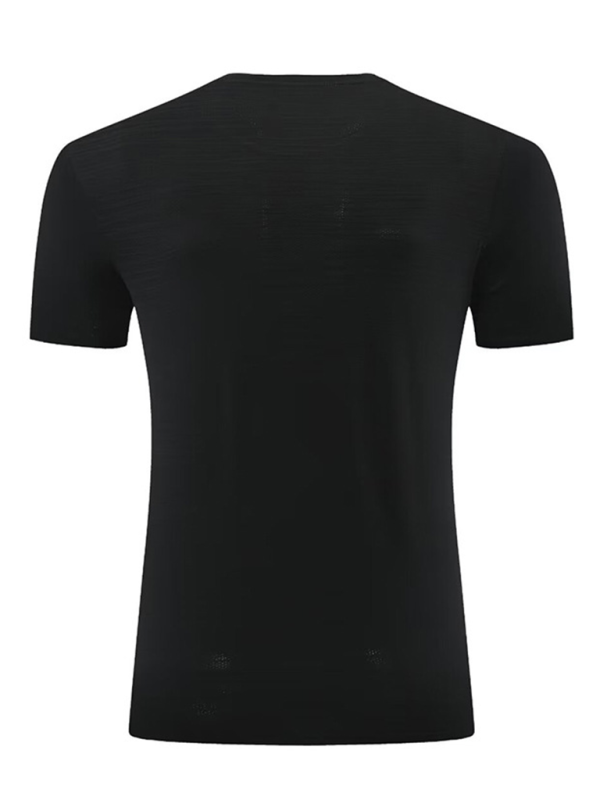 Men's new ice silk quick dry round neck short sleeve sports T-shirt Shello Creative Boutique