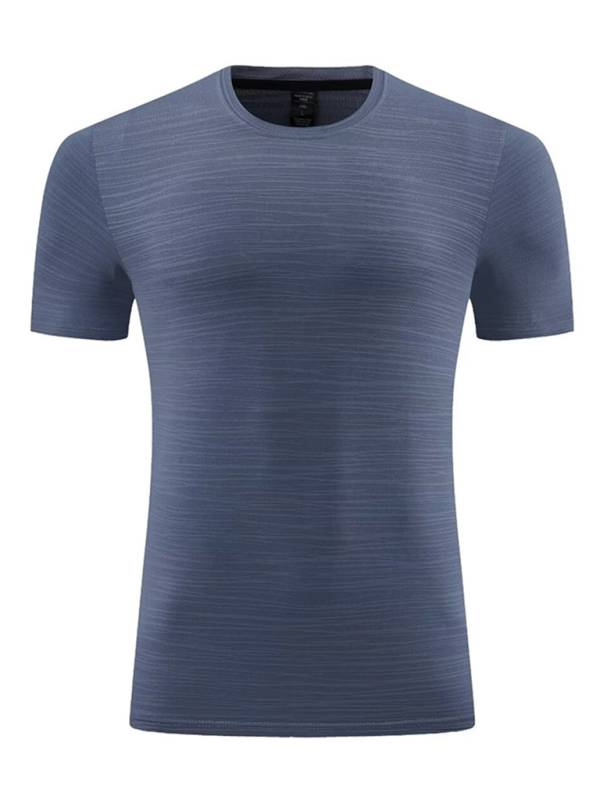 Men's new ice silk quick dry round neck short sleeve sports T-shirt Shello Creative Boutique
