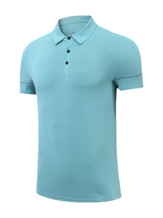 Men's Quick Dry Short Sleeve Polo Shirt Shello Creative Boutique