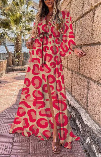 Women's High Waist Fashion Dress – Effortless Elegance for Spring and Summer Holidays - Shello's Creative Boutique