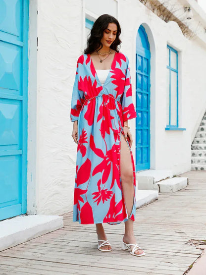 Women's High Waist Fashion Dress – Effortless Elegance for Spring and Summer Holidays - Shello's Creative Boutique