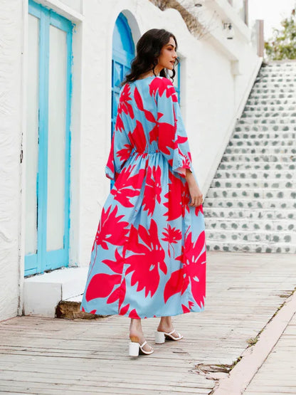 Women's High Waist Fashion Dress – Effortless Elegance for Spring and Summer Holidays - Shello's Creative Boutique