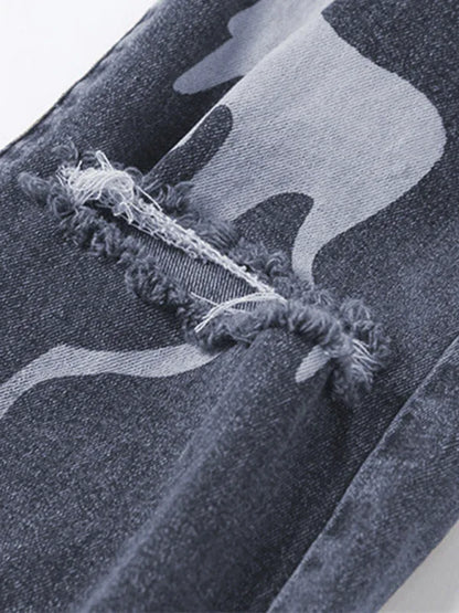 Ladies Zip Fly High Waist Washed White Slim Jeans – Rebel Radiance Collection - Shello's Creative Boutique