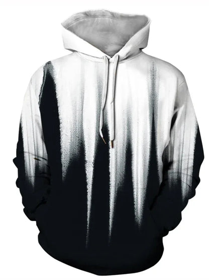 Men's Horror Gradient Knit Hoodie - Shello's Creative Boutique