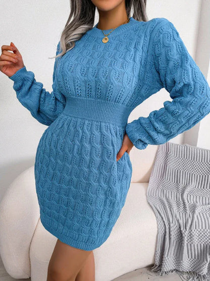 Women's Casual Waist Bag Dress – Cozy, Chic & Effortlessly Stylish Fried Dough Twist Design - Shello's Creative Boutique