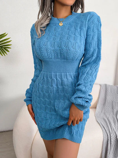 Women's Casual Waist Bag Dress – Cozy, Chic & Effortlessly Stylish Fried Dough Twist Design - Shello's Creative Boutique