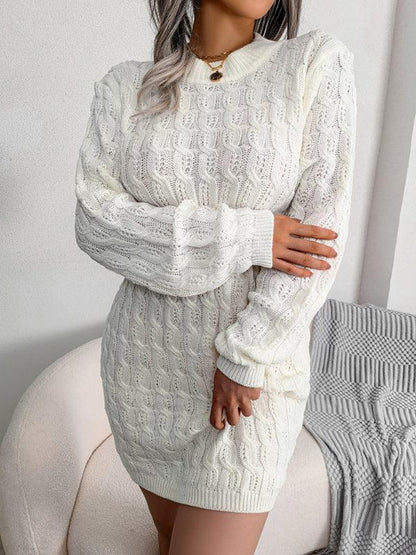 Women's Casual Waist Bag Dress – Cozy, Chic & Effortlessly Stylish Fried Dough Twist Design - Shello's Creative Boutique