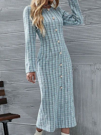Women's Slit Bag Hip Dress for Effortless Elegance and Chic Comfort - Shello's Creative Boutique
